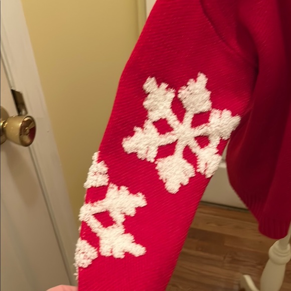Red Snowflake Sweater - Picture 6 of 8